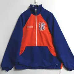 ★15　VARSITY SPIRIT　トラックジャケット　L　青橙　US古着