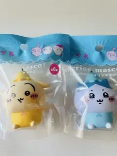 【ちいかわ】 うさぎ ハチワレ ソフビ インテリア マスコット フィギュア 2種