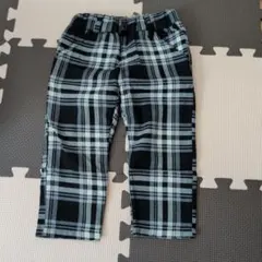 petitmain90cm チェック柄パンツ