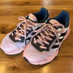 adidas カーリー クロス X9000 XQ815 スニーカー　23.5