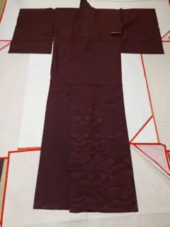 訪問着104 正絹 仮絵羽 大島紬 着物 - メルカリ