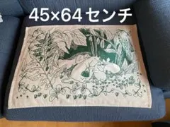 Moomin Arabia ムーミンアラビア　特大ランチョンマット　コットン生地のサムネイル
