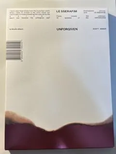 LE SSERAFIM UNFORGIVEN 1st Studio Album