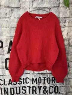 COLONY 2139 レッド 長袖ニットセーター F