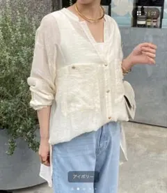 GALLARDAGALANTE 2WAYヴィンテージライクシアーシャツのサムネイル