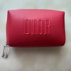 DIOR ポーチ レッド