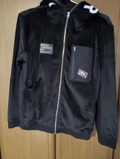 I'ZBEAT フード付きブラックパーカー Lサイズ
