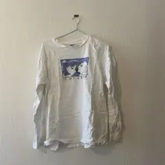 さらに値下げしました！ホワイト 長袖Tシャツ IN MY DRM