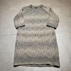 Max mara weekend セーター　ニット　ロング　ブラウン　M