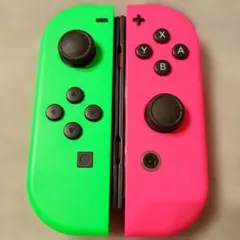 【超美品純正完動品】任天堂NintendoSwitchジョイコングリーンピンク①