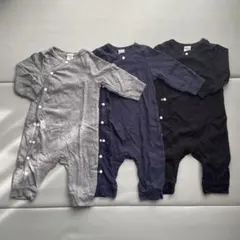 SHEIN 3-6M ロンパース 3色セット