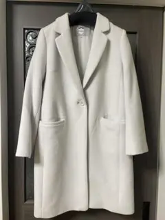 チェスターコート ホワイト