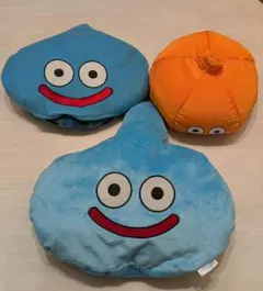 スライム　クッション　ブランケット付きぬいぐるみ　３点セット　ドラクエ