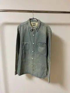 アナクロノーム ANACHRONORM Readingデニムシャツ 加工 01