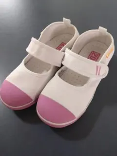 上履き・スクールシューズ 20.5cm ホワイト/ピンク