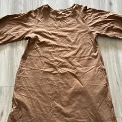 UNIQLO ワンピース ブラウン 150