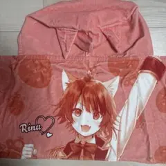 すとめも9 猫耳フード付きタオル 莉犬くん - メルカリ