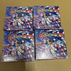 4BOX】ポケモンカードゲーム「ニンジャスピナー」未開封BOXセット