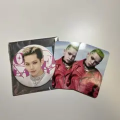 treasure ヒョンソク　トレカ　缶バッジ