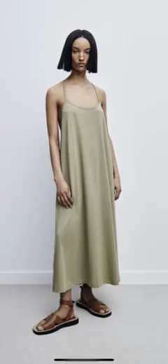 ZARA☆ホルターネックワンピース新品お値下げ