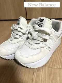 New Balance WL574Z ホワイト スニーカー 23.0cm