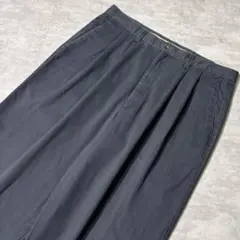 コ*様 90s usa製 DOCKERS 2タック チノパン チャコールグレー
