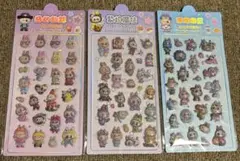 ラブブ 立体シール ドロップボンボンシール 3Dシール