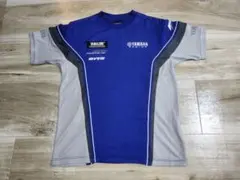 美品　Yamaha　ヤマハ　レーシングTシャツ 青・グレー　YRE05のサムネイル