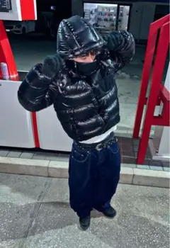 archiveフーディーパファージャケットopium 海外ストリート　drip