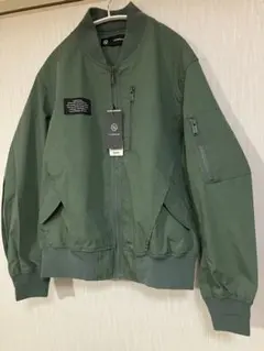 【未使用】 GU アンダーカバー MA-1 FreedomNoise L カーキ GU×UNDERCOVER】最強コラボを見逃すな！マストバイ5選を世界最速