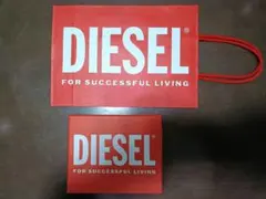 DIESEL 赤 ショップ袋・ボックス セット