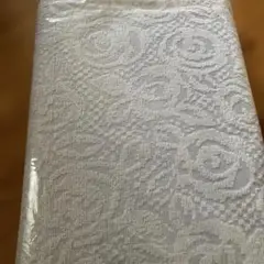 ホワイトローズパターンシングルシーツ