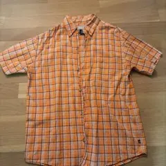 古着　チェックシャツ柄