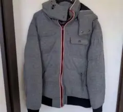 グレー フード付き ジャケット　XL