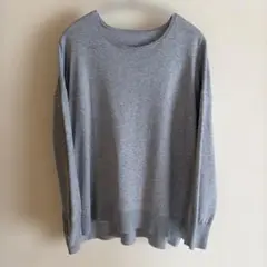 ニット　ライトグレー