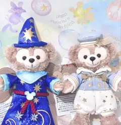 お顔厳選♡ ダッフィー　20周年　復刻版　ぬいぐるみバッジ　2点