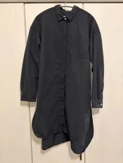 niko and ... ロングシャツ　 ブラック