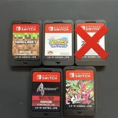 Nintendo Switch ゲームソフト 4本セット