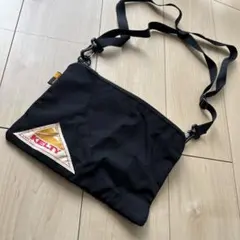 KELTY 黒 ショルダーバッグ
