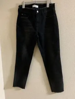 未使用　Healthy Denim H. Salt ブラックフリンジ