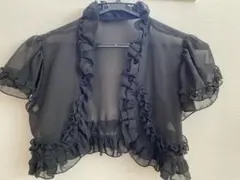 ミニボレロ シフォン　結婚式　S〜Mサイズ