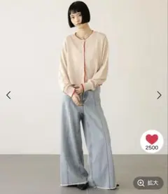 【試着のみ】シアーハイショクカーディガンのサムネイル
