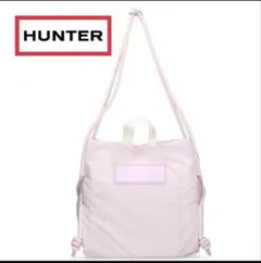 【美品】HUNTER TRAVEL RIPSTOP TOTE／ライトピンクのサムネイル