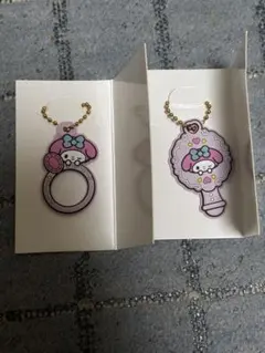 サンリオ ぷちミラー、ぷちリング マイメロ まとめ売り