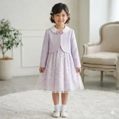 極美品✨フォーマルワンピース 120 サクラ 女の子 ピンク スカート ドレス
