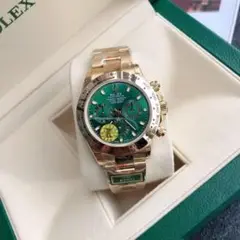 ROLEX デイトナ グリーン ゴールド