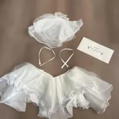 ELLE MARIAGE フリル付きウェディングベール