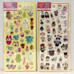 2点セット ★ クリエイターズ サーカス 透明シール シール
