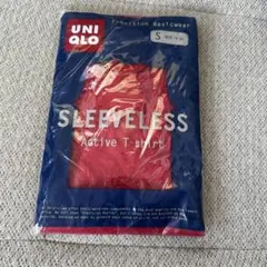 新品 未使用 ユニクロ スリーブレス アクティブ Tシャツ Sサイズのサムネイル