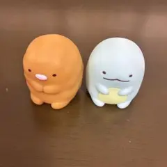 すみっコぐらし 指人形 とんかつ とかげ 2点セット